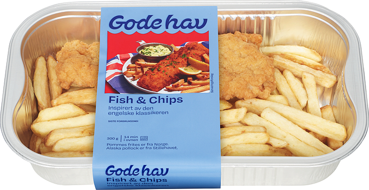 Fish'n chips   300g