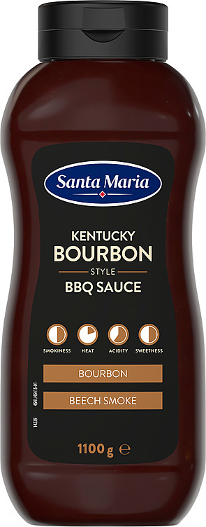 Bourbon bbq saus      1,1kg