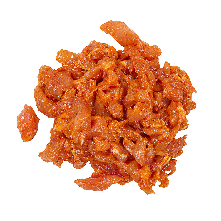 Halal kylling strimlet marinert    1,2kg