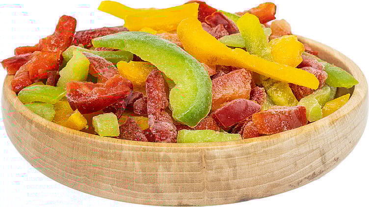 Paprika-blanding strimlet       2,5kg