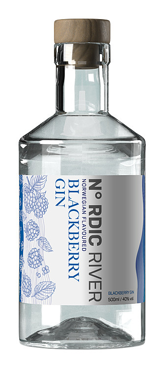 Nordic river blackberry gin   40%   50cl