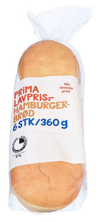 Hamburgerbrød  6x60g