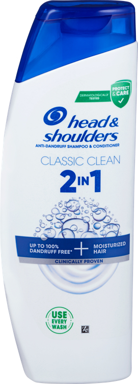 Shampoo classic clean 2in1  400ml