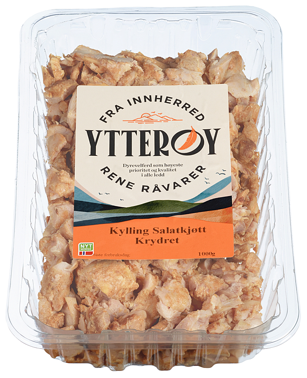 Kylling salatkjøtt grillet  krydret 1kg