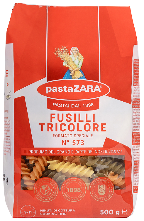 Fusilli tricolore  500g