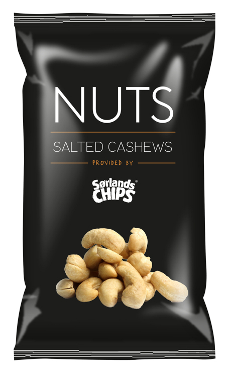 Sørlandschips salted cashews  60g