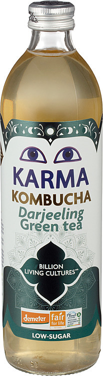 Karma kombucha grønn te   500ml