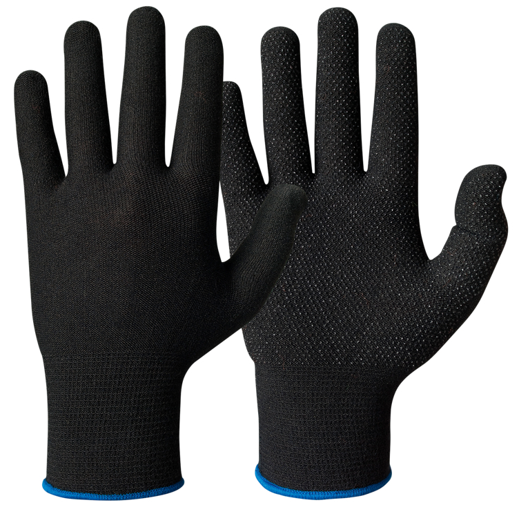 Bomullshansker med spandex  str 10  1par