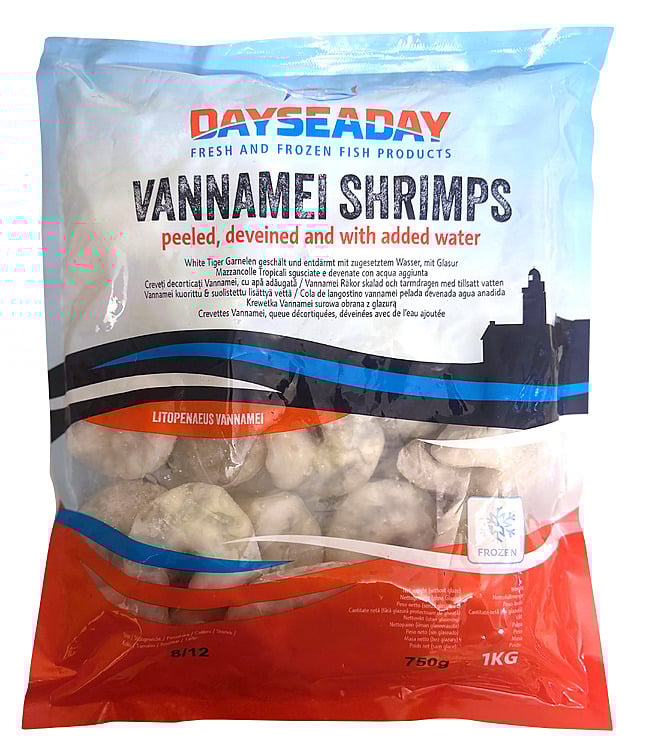 Scampi 21/25 rå u/ skall  750g