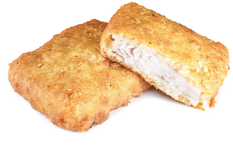 Fish´n chips burger  115g