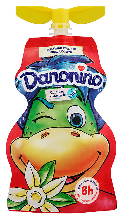 Yoghurt vanilje klemps 70g danonino