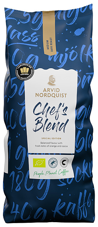 Kaffe chefs blend hele bønner  1000g