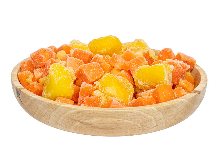 Smoothie gulrot/mango/ingefær  800g