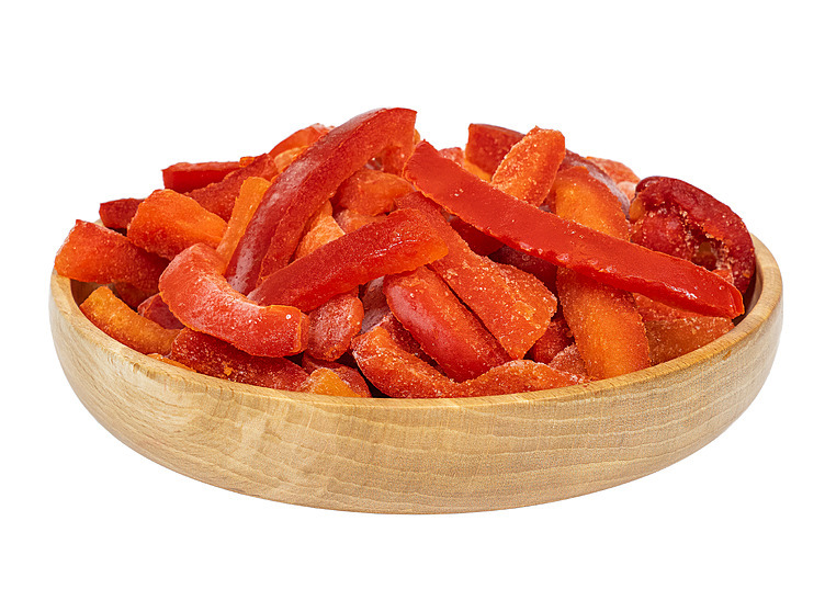 Paprika rød strimlet        2kg