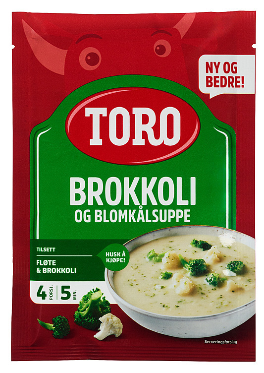 Brokkoli & blomkålsuppe  68g