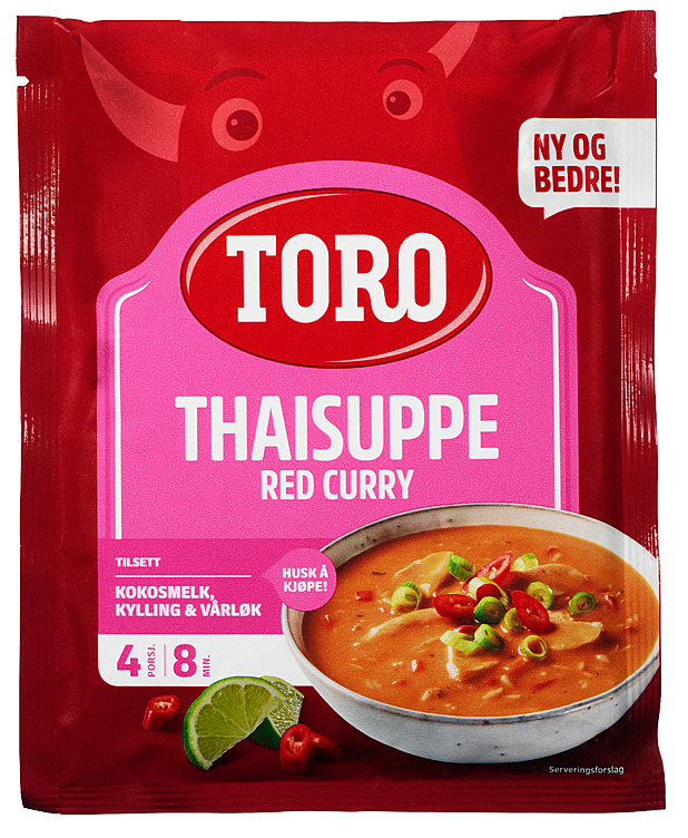 Thai red curry suppe  118g