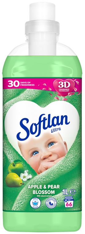 Skyllemiddel ultra apple & pear  1l