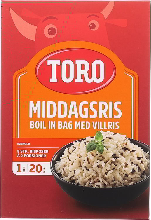 Ris m/villris boil in bag  1kg