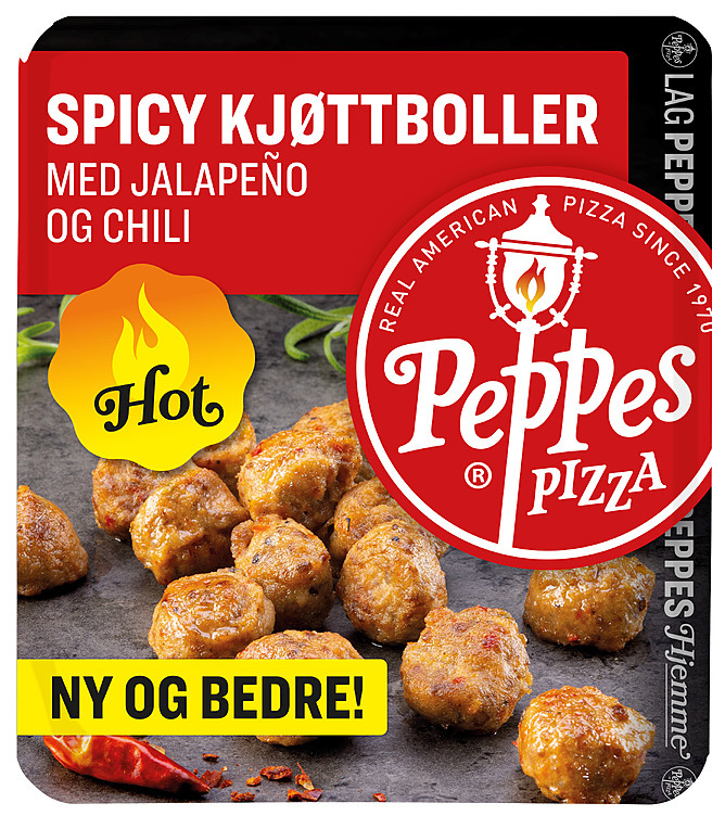 Peppes spicy kjøttboller  120g