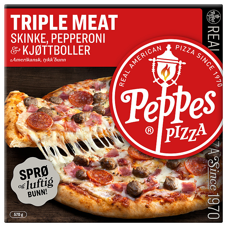 Peppes triple meat  570g