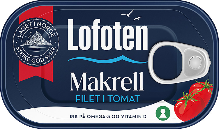 Makrell i tomat original 110g