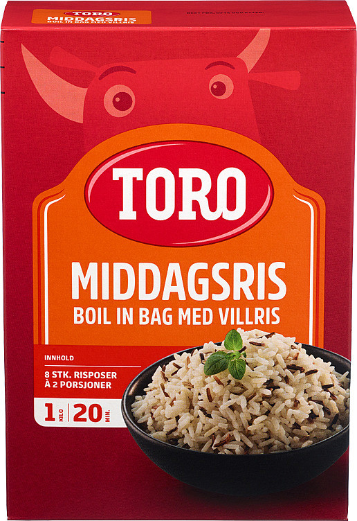 Ris m/villris boil in bag  1kg