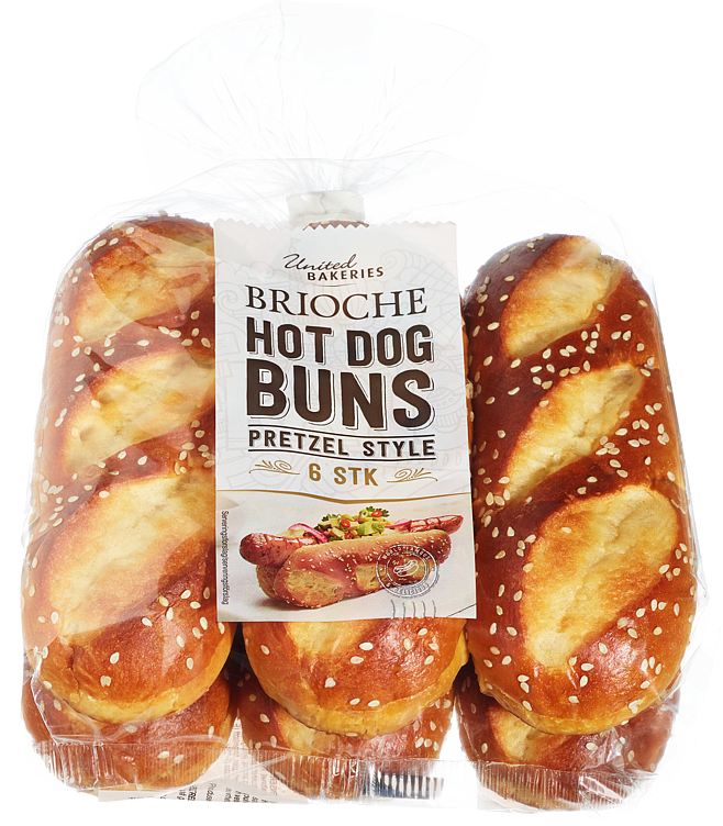 Brioche pretzel pølsebrød   400g