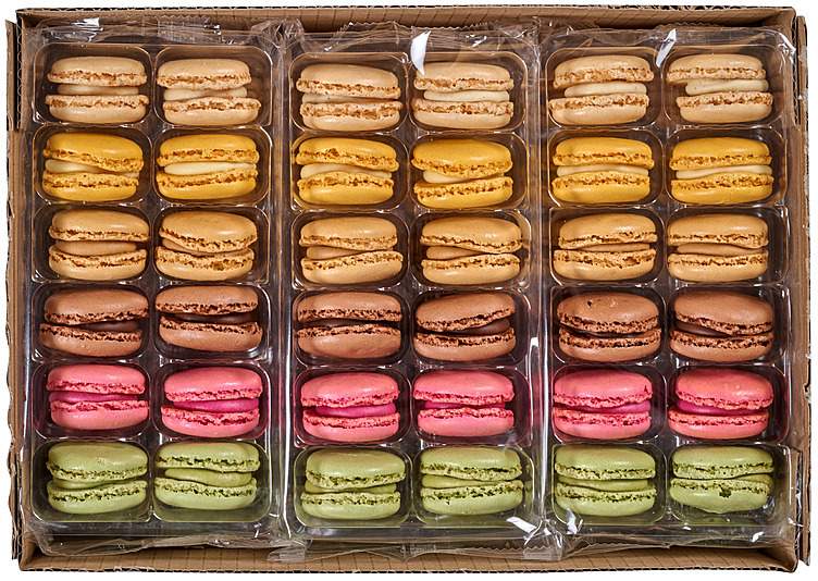 Makroner assortert  72x12g