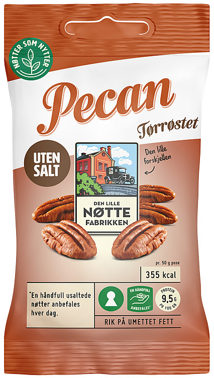 Dln pecan uten salt  50g