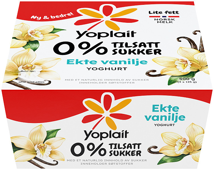 Yoplait 00% vanilje   4x125g