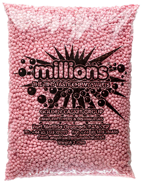 Millions jordbærdrops 3kg
