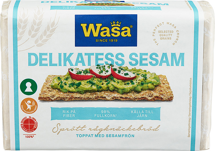 Wasa delikatess sesam   285g