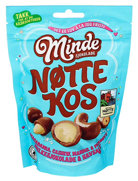 Minde nøttekos nøtteblanding  125g