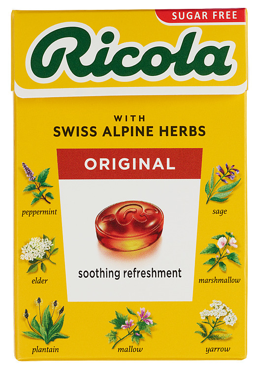 Ricola original sukkerfri 50g