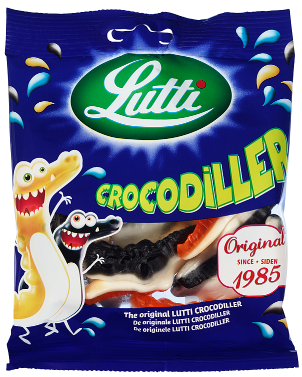 Lutti krokodiller    100g