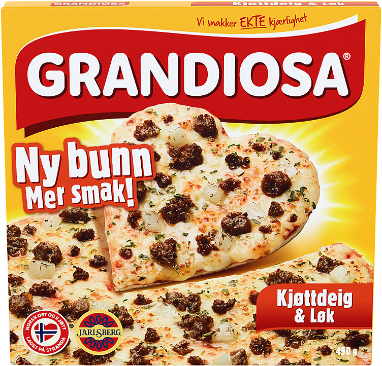 Grandiosa kjøttdeig & løk  490g