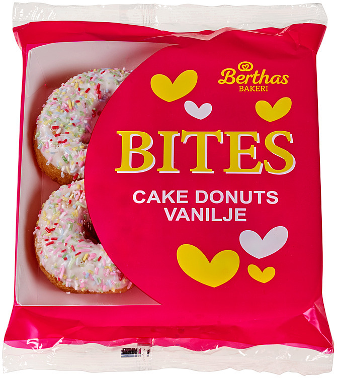 Cakedonuts vanilje  4pk  150g