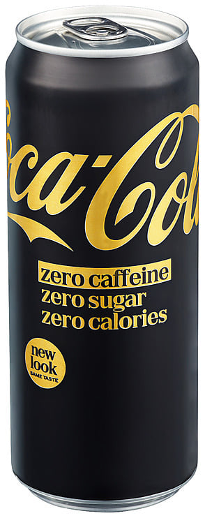 Coca-cola zero sugar zero caffeine sleek bx  20x33cl