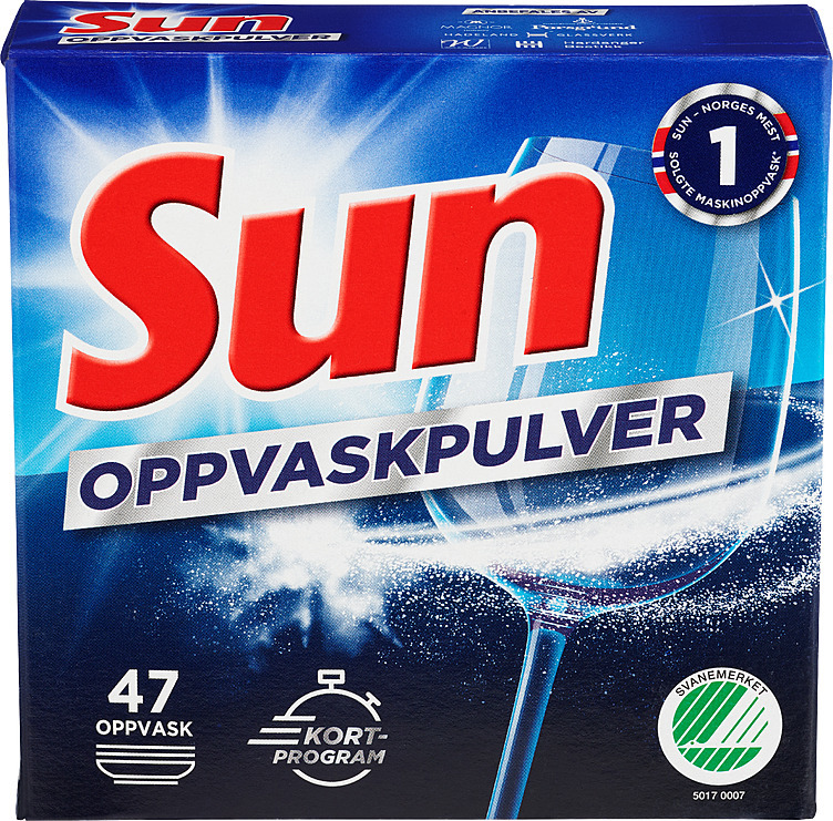 Sun maskinoppvaskpulver  755g
