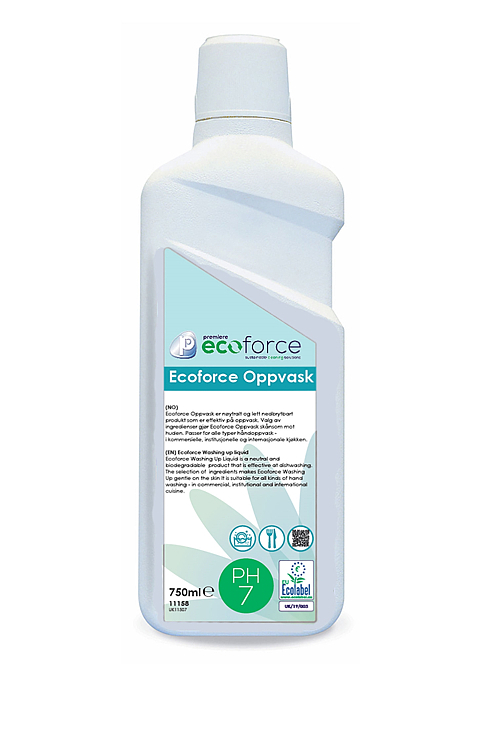 Ecoforce oppvask   0,75l