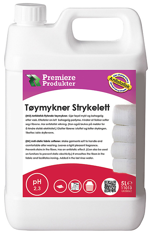 Tøymykner strykelett   5l