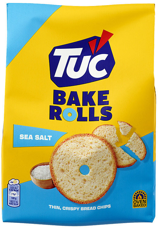 Tuc bake rolls havsalt  150g