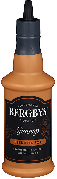 Sennep søt sterk bergybys  460g