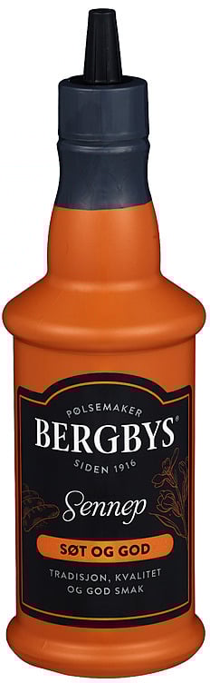 Sennep pølsemaker bergbys   510g