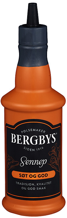 Sennep pølsemaker bergbys   510g