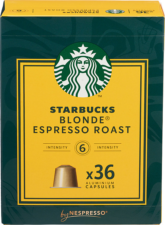 Starbucks blond espresso mpk x36  188g