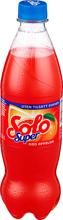 Solo super rød appelsin fl   24x0,5l