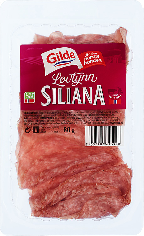 Løvtynn siliana  80g