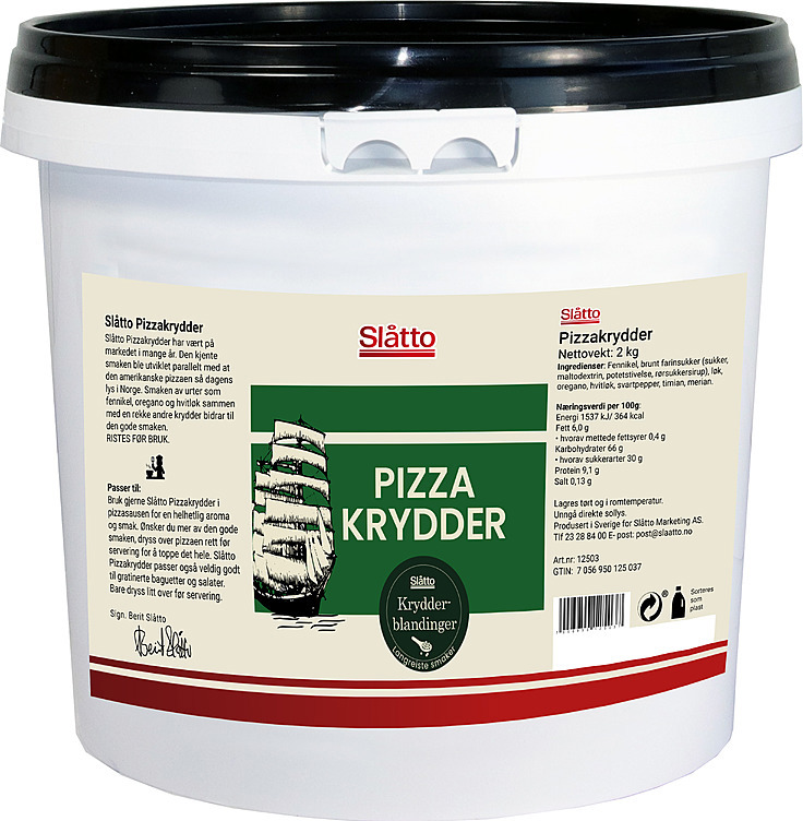 Pizzakrydder            2000g