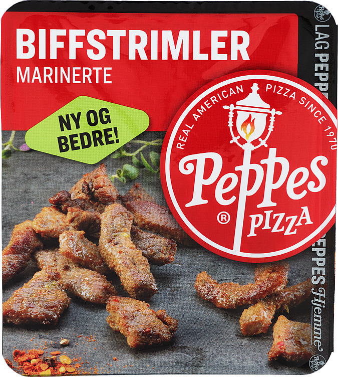 Peppes biffstrimler  100g